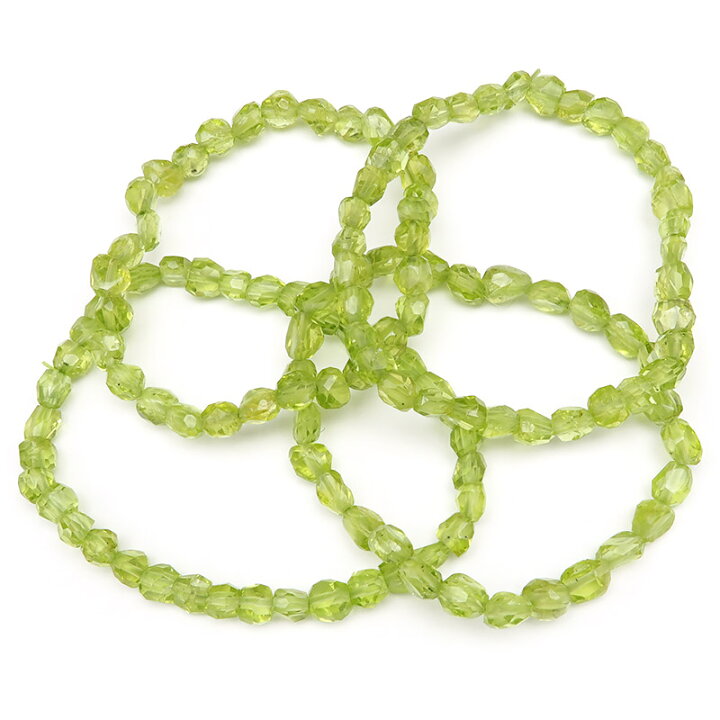楽天市場】ペリドット ナゲットカットブレス 5〜7mm 【1コ販売  
