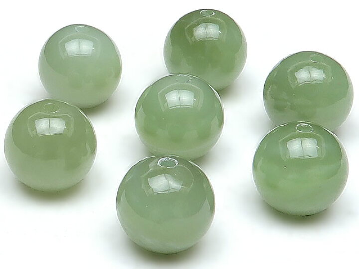 楽天市場】【粒販売】ロシア産 ネフライト 丸玉 10mm【3粒販売 