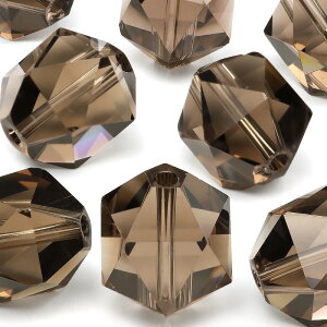 y̔zuWY X[L[NH[c gCAO 20ʃJbg 14mmmv~AJbgny2̔z  Smoky quartz EhJbg  VR r[Y p[Xg[ p[c