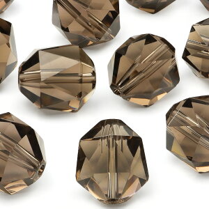 y̔zuWY X[L[NH[c gCAO 20ʃJbg 12mmmv~AJbgny2̔z  Smoky quartz EhJbg  VR r[Y p[Xg[ p[c