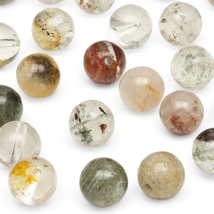 楽天市場】【粒販売】ガーデンクォーツ 丸玉 6mm【10粒販売】▽ 庭園  