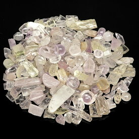 クンツァイト チップ（さざれ）【80g】▽ カリフォルニアアイリス スポデューメン リチア輝石 Kunzite さざれ石 天然石 ビーズ パワーストーン パーツ アクセサリー 素材 材料