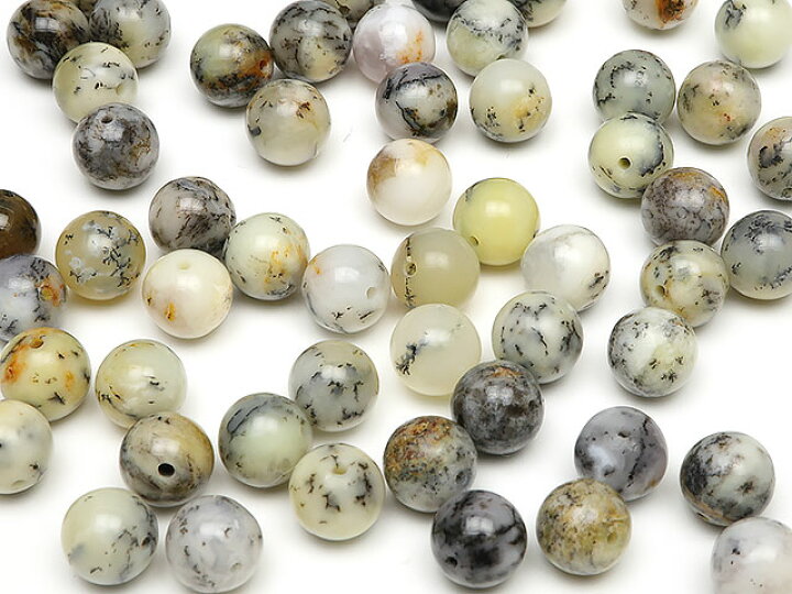 楽天市場】【粒販売】デンドライトオパール 丸玉 8mm【10粒販売 