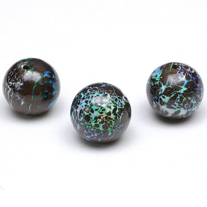 楽天市場】【粒販売】オーストラリア産 ボルダーオパール 丸玉 11mm【1 
