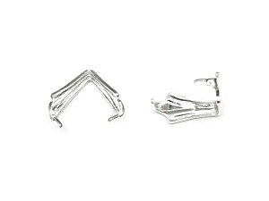 SILVER925 o`J 8×4mmy2R̔z Vo[925 p[c ANZT[ Ntg  USA 925 X^[OVo[ Sterling Silver