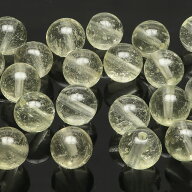 【粒販売】リビアンデザートグラス 丸玉 6mm【1粒販売】▽ リビアングラス リビアンガラス リビアガラス …