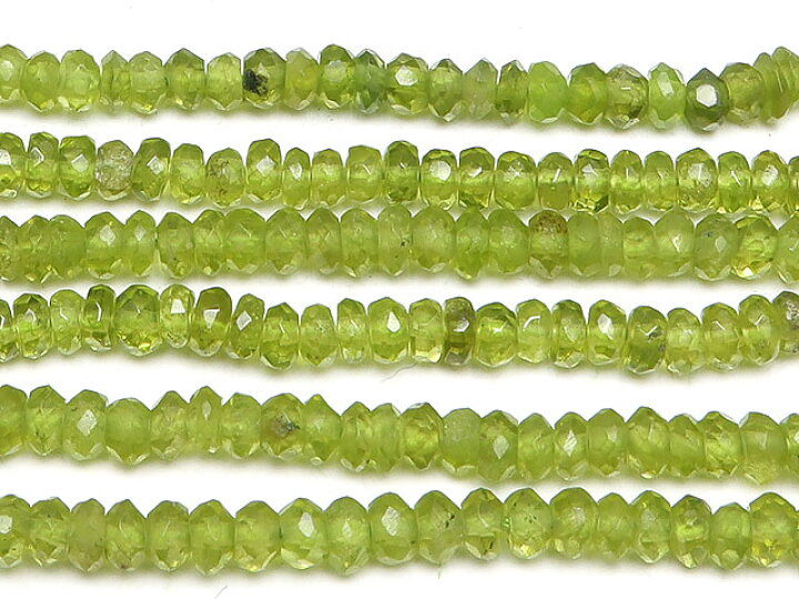 楽天市場】グロッシュラーライトガーネット ボタンカット 3mm【1連販売 