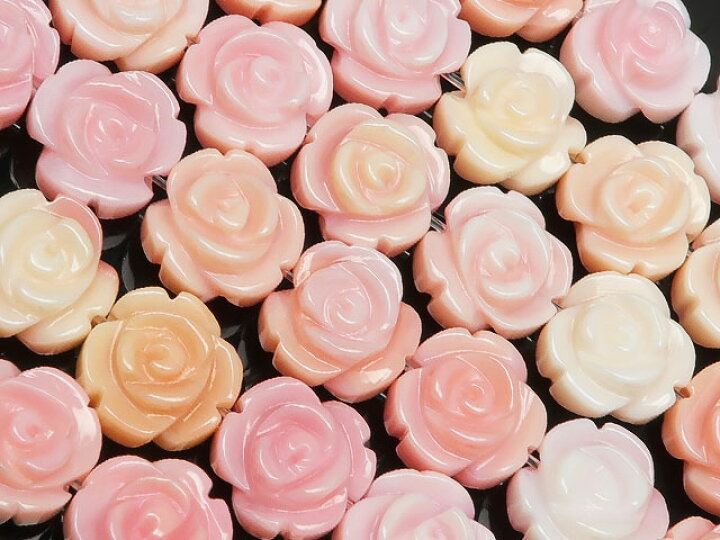 楽天市場】クイーンコンクシェル 薔薇彫刻 8mm【1連販売】▽ コンク貝 ピンクガイ Queen conch shell 連売り 天然石 ビーズ パワーストーン パーツ アクセサリー 素材 材料 : BELLPIERI 楽天市場】クイーンコンクシェル 薔薇彫刻 8mm【1連販売】▽ コンク貝 ピンクガイ Queen conch shell 連売り 天然石 ビーズ パワーストーン パーツ アクセサリー 素材 材料 : BELLPIERI