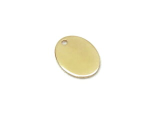 14KGF チャーム プレート【2コ販売】▽ パーツ アクセサリー クラフト 金具 USA製 14Kゴールドフィルド 14金ゴールドフィルド 14K Gold Filled