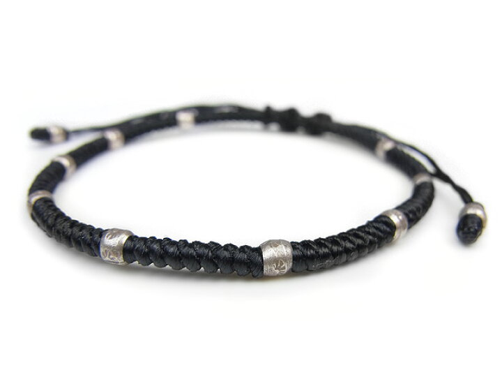 楽天市場 アジアン カレンシルバー ブレスレット アンクレット ミサンガ No 5 シルバー 銀 銀細工 シルバー925 ワックスコード 手作り ハンドメイド アクセサリー 重ね付け メンズ レディース ユニセックス 男女兼用 エスニック おしゃれ Bellpieri