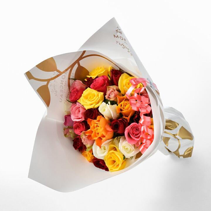 楽天市場 モンソーブーケ ローズ メランジェ ギフト プチギフト 花 バラ カラーローズ プレゼント お祝い お返し お礼 内祝い 結婚祝い 出産祝い 結婚内祝い 出産内祝い 引き出物 贈り物 贈答品 会社 職場 誕生日 記念日 お見舞い お供え 人気 おしゃれ お歳暮