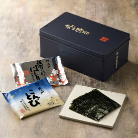 丸山海苔店 極上はしり・こんとび2種詰合せ缶入 （四切5枚×14袋） / のり まるやまのり 築地 高級のり丸山海苔店 築地 寿司屋 海苔 高級海苔 ギフト 送料無料