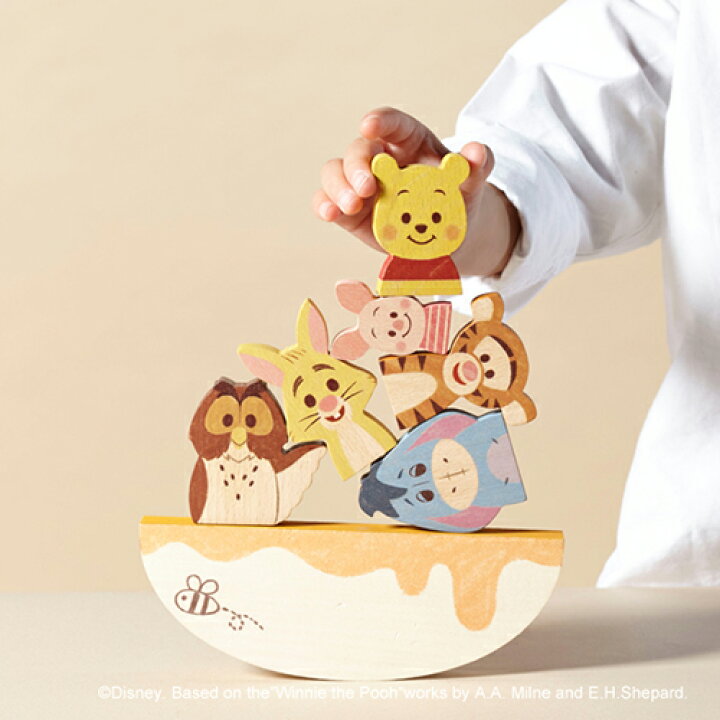 楽天市場 Disney Kidea Balance Game くまのプーさんとなかまたち 送料無料 積み木 出産祝い おもちゃ セット 女の子 男の子 つみき 積木 知育 おすすめ 贈り物 プレゼント 誕生日プレゼント 子ども 子供 赤ちゃん ベビー ディズニー ブロック おしゃれ おうち時間 2歳 3