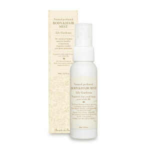 Beaute de Sae ナチュラル パフュームド ボディ&ヘアミスト リリーガーデニア ギフトセット プレゼント お返し ホワイト ジャスミン ローズ ローズマリー 香料 タオル エキス 全身 香り 清潔 潤