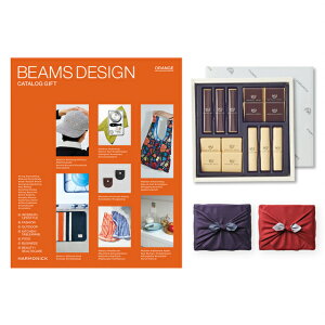 BEAMS DESIGN CATALOG GIFT ORANGE +鍑ze `R[g(TA-20BE)ZbgysEC~݁z