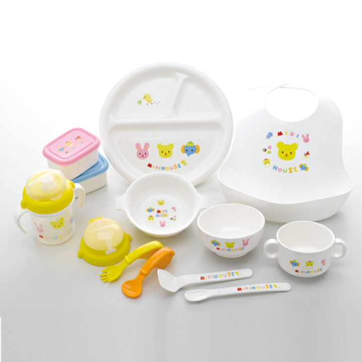 楽天市場】MIKI HOUSE ミキハウス 豪華なテーブルウェアセット ベビー  