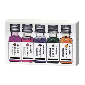 ʂ̉ 5{Zbg Mtg v[g 蕨ɂ Japanese Bath Salt Wpj[YoX\g  C C W[s[NGCg