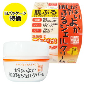 旧パッケージ 特価 がばいよか 肌ぷるジェルクリーム GA-08 100g 馬油配合オールインワン 化粧水 美容液 乳液