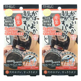 がばいよか剥がすパック 炭黒 すみくろ GA-06 ピールオフパック 産毛・角栓スッキリ コラーゲン・プラセンタ・美容エキス配合 顔 鼻 はがすパック はがすタイプ