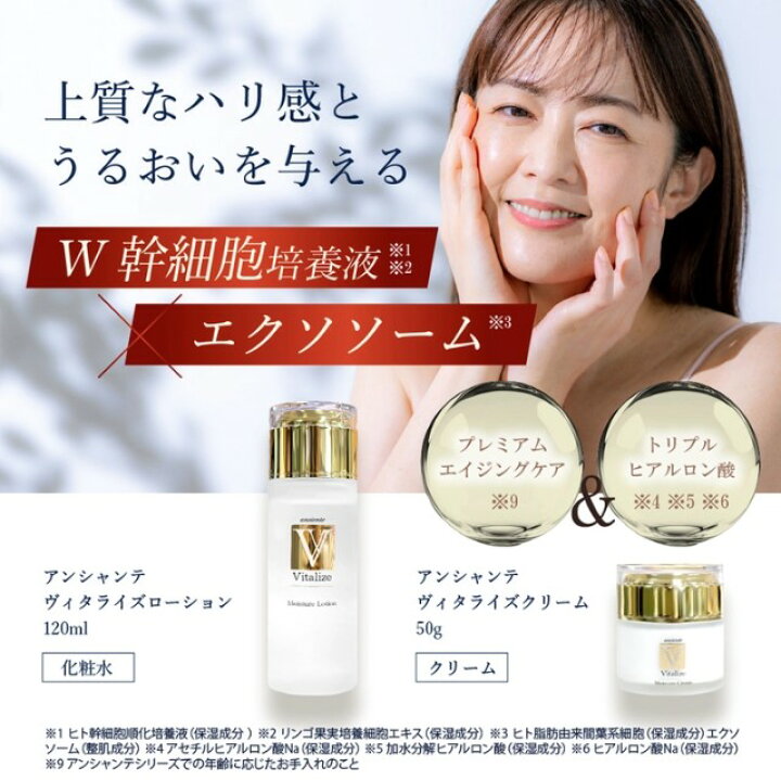 楽天市場】アンシャンテ ヴィタライズローション 120ml 美容ローション 