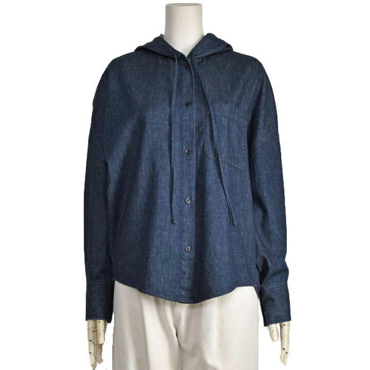 楽天市場】【20%OFF】カフネ デニム シャツ ブラウス レディース 