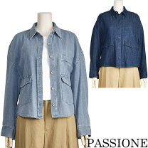 楽天市場】passione デニム（シャツ・ブラウス｜トップス 