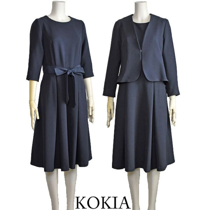 楽天市場】【10%OFF】ワンピース スーツ セットアップ KOKIA ネイビー 