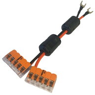 OHM-OP30AZ (OHMOP30AZ) CQオームオリジナルワンタッチ電源ソケットOHM-OP30Aにクランプフィルター（大）…