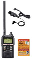 ICOM IC-DRC1MK2 デジタル小電力コミュニティ無線機 + HM-153LS タイピンマイクロホン + 液晶保護シート