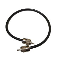 OHM-MM50H　CQオームオリジナル中継ケーブル★半田付けタイプ/5D2V50cmMPMP　簡易パッケージでお値打ちで…