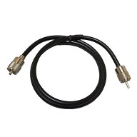 OHM-MM100H　CQオームオリジナル中継ケーブル★半田付けタイプ/5D2V100cmMPMP　簡易パッケージでお値打ち…