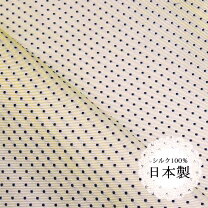 楽天市場】シルク 生地（柄ドット・水玉）の通販 