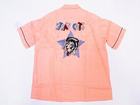 STYLE EYES[スタイルアイズ] ボウリングシャツ SE38204 ストレイキャッツ STRAY CATS ボーリングシャツ (ピンク) 送料無料 代引き手数料無料 【RCP】