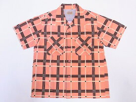 STYLE EYES[スタイルアイズ] オープンシャツ CHECK PRINT SE38354 チェックプリント ブロードコットン 半袖 スポーツシャツ (ピンク) 送料無料 代引き手数料無料 【RCP】