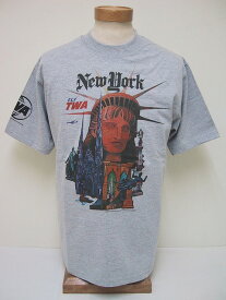 CHESWICK[チェスウィック] Tシャツ TWA NEW YORK (H.GRAY)