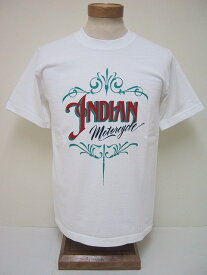 INDIAN MOTORCYCLE[インディアンモーターサイクル] Tシャツ INDIAN LOGO (OFF WHITE)