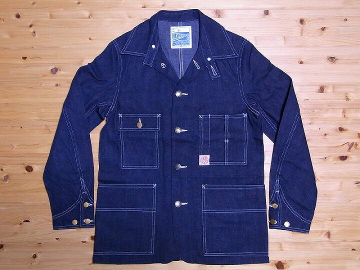 楽天市場】HEADLIGHT[ヘッドライト] カバーオール 11oz. DENIM WORK 