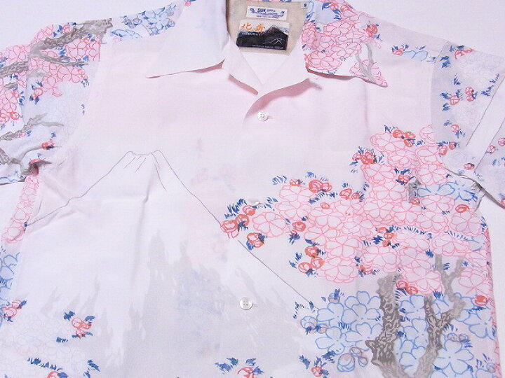 楽天市場】SUN SURF[サンサーフ]×北斎 アロハシャツ SS38468 桜花に 