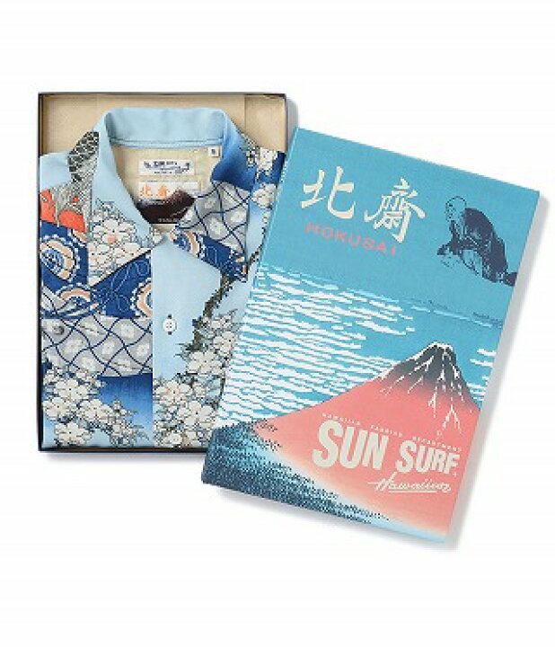 楽天市場】SUN SURF[サンサーフ]×葛飾北斎 アロハシャツ SS39327 桜花  