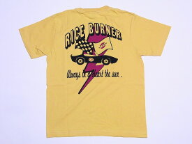 RICE BURNER[ライスバーナー] Tシャツ SUNDAY DRIVER RB-1289 (イエロー)