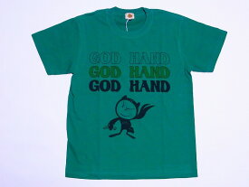 RICE BURNER[ライスバーナー] Tシャツ GOD HAND RB-1393 (グリーン)