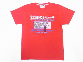 Pherrow's[フェローズ] Tシャツ 20S-PT16 SCIENCE FICTION FILM FESTIVAL (S.レッド)