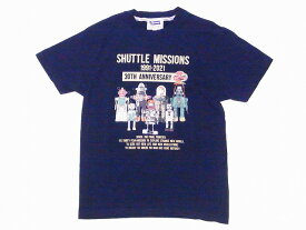 Pherrow's[フェローズ] Tシャツ 21S-PT4 SHUTTLE MISSIONS (ネイビー)