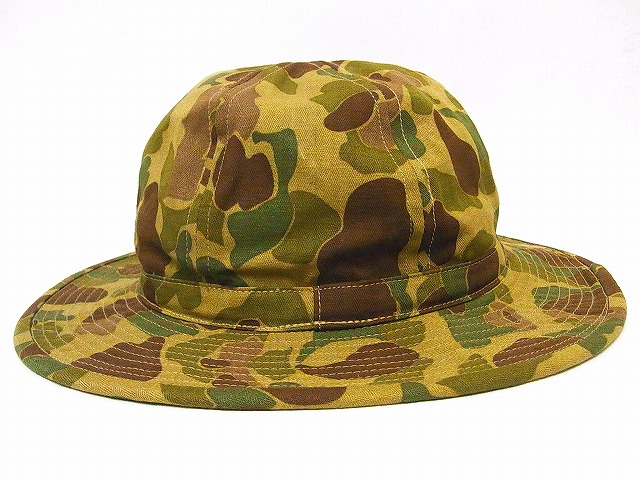 Buzz Rickson's[バズリクソンズ] アーミーハット BR02473 カモフラージュ ハット 迷彩 ARMY HAT CAMOUFLAGE  (オリーブ) 【RCP】 | American Clothing Cream