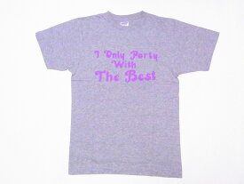 DUBBLE WORKS[ダブルワークス] Tシャツ 23233005-06 I ONLY PARTY (杢グレー)