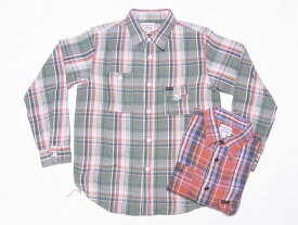 Pherrow's[フェローズ] ネルシャツ 23W-750WS-C ライトーミディアムフランネル チェック ワークシャツ フランネルシャツ 送料無料 代引き手数料無料