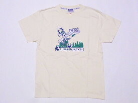 Pherrow's[フェローズ] Tシャツ 22S-PT14 LUMBERJACKS (ベビーイエロー)