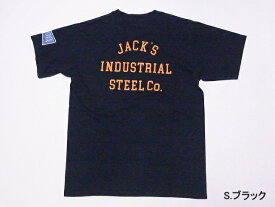 Pherrow's[フェローズ] Tシャツ 24S-PT3 JACK'S INDUSTRIAL STEEL Co.