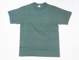 WAREHOUSE[ウエアハウス] Tシャツ ポケットTシャツ 無地 POCKET-T 4601 ポケットT ポケT (MCグリーン)