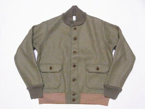 WAREHOUSE[�E�G�A�n�E�X] A-1 �X�^�C�� �E�[���W���P�b�g 2233 A-1 STYLE WOOL JACKET �E�[�� �g�b�v�����g�� (OD�O���[��) �������� ������萔������
